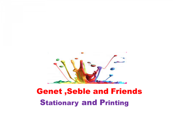 Genet , Seble and Friends Stationary and Printing